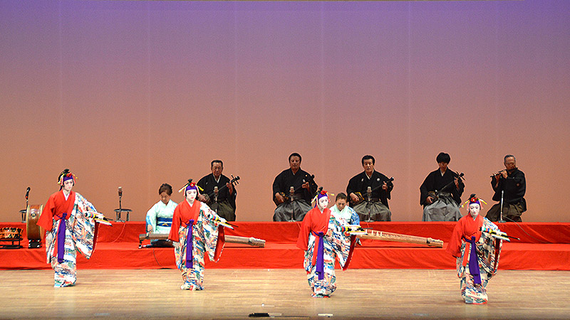 舞踊かせかけ・第41回宜野湾市文化祭琉球古典芸能