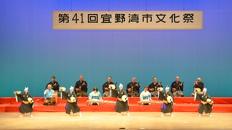 舞踊上り口説・第41回宜野湾市文化祭琉球古典芸能